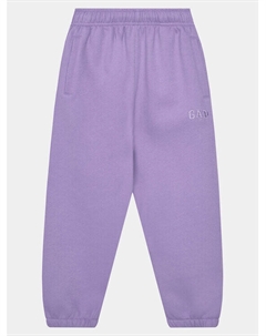 Свободные спортивные штаны 741404-01, фиолетовый Gap