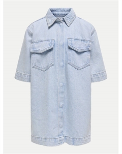Платье из денима большого размера Sophie 15344561, синий Kids only