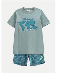 Пижама обычного кроя WC5448217PJS, хаки Coccodrillo