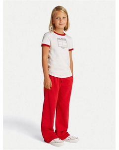 Футболка обычного кроя KG0KG08528 S, белый Tommy hilfiger