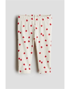 Леггинсы из хлопка с принтом, мультиколор H&m