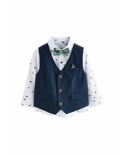 Рубашка SET WITH STANDARD, синий Next