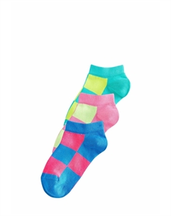 Носки RICH CHECKERBORAD 3 PACKS, фуксия Next