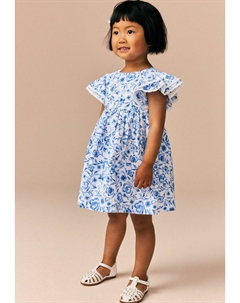 Повседневное платье REGULAR FIT - SLEEVE, синий Next