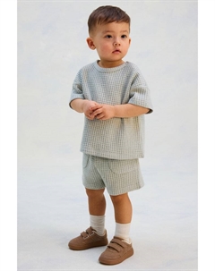 Костюм-Двойка из вафельного хлопка, зеленый H&m