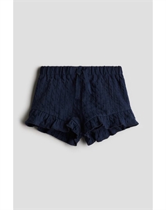 Шорты с воланами, синий H&m