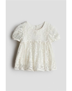 Кружевная блузка, белый H&m