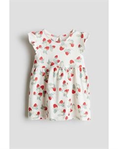 Платье из хлопка с принтом, мультиколор H&m