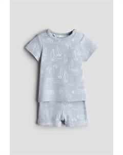 Костюм-Двойка из хлопка в рубчик, мультиколор H&m