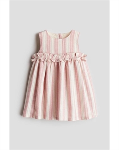 Платье из льняной смеси, мультиколор H&m