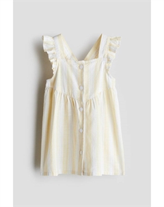 Платье из хлопка с воланами, мультиколор H&m