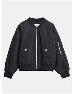 Куртка-Бомбер стандартный крой DFP5006YF, черный Original marines