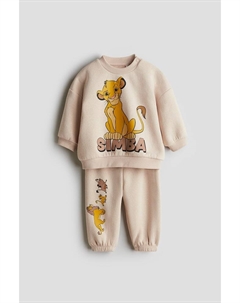 Комплект из 2-х предметов: свитшот, мультиколор H&m