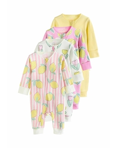 Пижама 4 PACK, фуксия Next