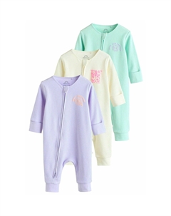 Комбинезон 3 PACK - REGULAR FIT, сиреневый Next