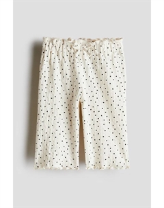 Брюки из хлопка со структурой, мультиколор H&m