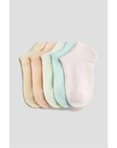 5 пар носков-кроссовок, мультиколор H&m