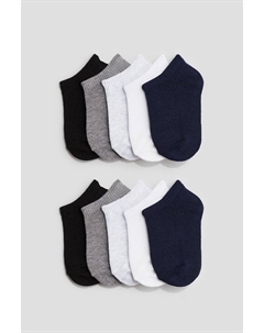 10 пар коротких носков, мультиколор H&m