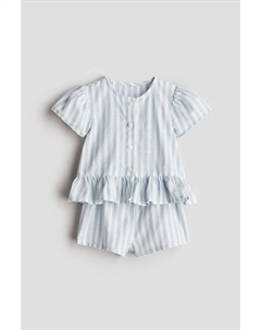 Комплект из 2 предметов: блузка и шорты, мультиколор H&m