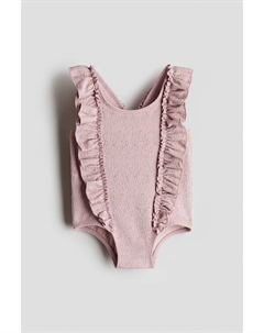 Купальник с воланами, розовый H&m