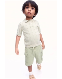 Шорты-Карго из трикотажной ткани, зеленый H&m