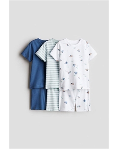 3 пижамы в упаковке, мультиколор H&m