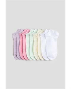 10 пар коротких носков, мультиколор H&m