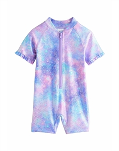 Купальный костюм REGULAR FIT - FRILL SLEEVE, сиреневый Next