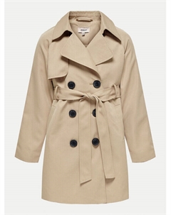 Пальто прямого кроя, коричневый Kids only