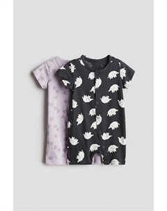 Пижама с принтом, мультиколор H&m