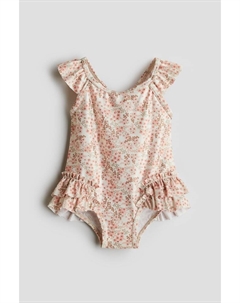 Купальник с воланами, мультиколор H&m