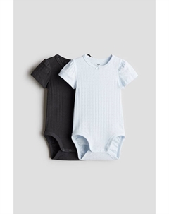 Комплект из 2 боди с пуантами, мультиколор H&m