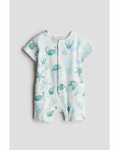 Хлопковый комбинезон, мультиколор H&m