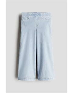 Широкие брюки из денима, синий H&m