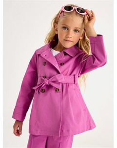 Пальто прямого кроя 3413, розовый Mayoral