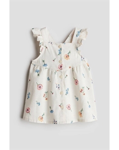 Платье из хлопка с воланами, мультиколор H&m