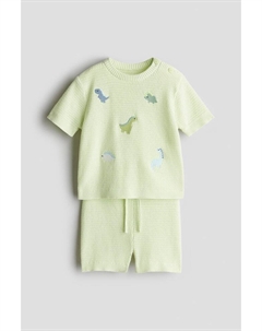 Костюм-Двойка из структурированного хлопка., мультиколор H&m