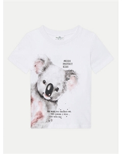 Футболка обычного кроя WC5143201VUA, белый Coccodrillo