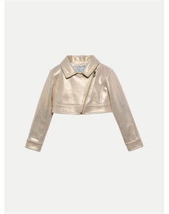 Переходная куртка стандартного кроя 5384, золотой Abel & lula