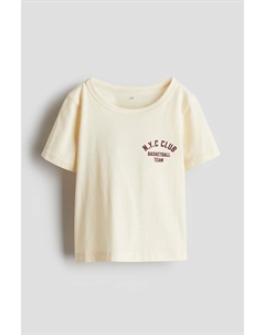 Футболка из хлопчатобумажного трикотажа, мультиколор H&m