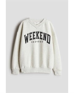 Толстовка с V-образным вырезом, мультиколор H&m