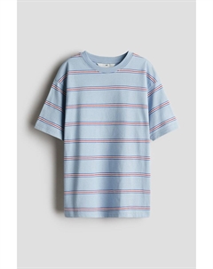 Футболка свободного кроя из хлопка, мультиколор H&m