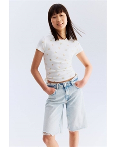 Джинсовые шорты, голубой H&m