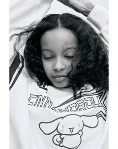 Толстовка оверсайз с принтом, мультиколор H&m