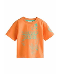 Футболка с принтом REGULAR FIT - LOONEY TUNES SHORT SLEEVE , оранжевый Next