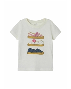 Футболка с принтом, белый Name it