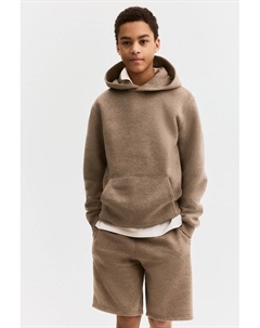 Комплект из 2-х предметов: толстовка с капюшоном и шорты, бежевый H&m