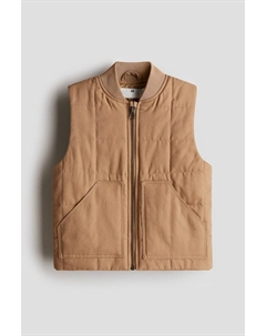 Стеганый жилет, бежевый H&m