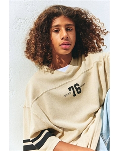 Хоккейная майка свободного покроя, мультиколор H&m