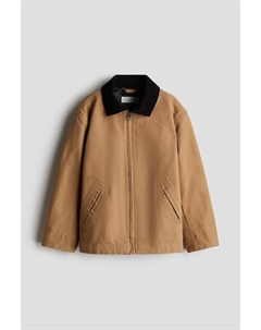 Куртка из хлопчатобумажной ткани, коричневый H&m